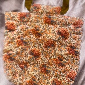 70’s Homemade Floral Patterned Purse